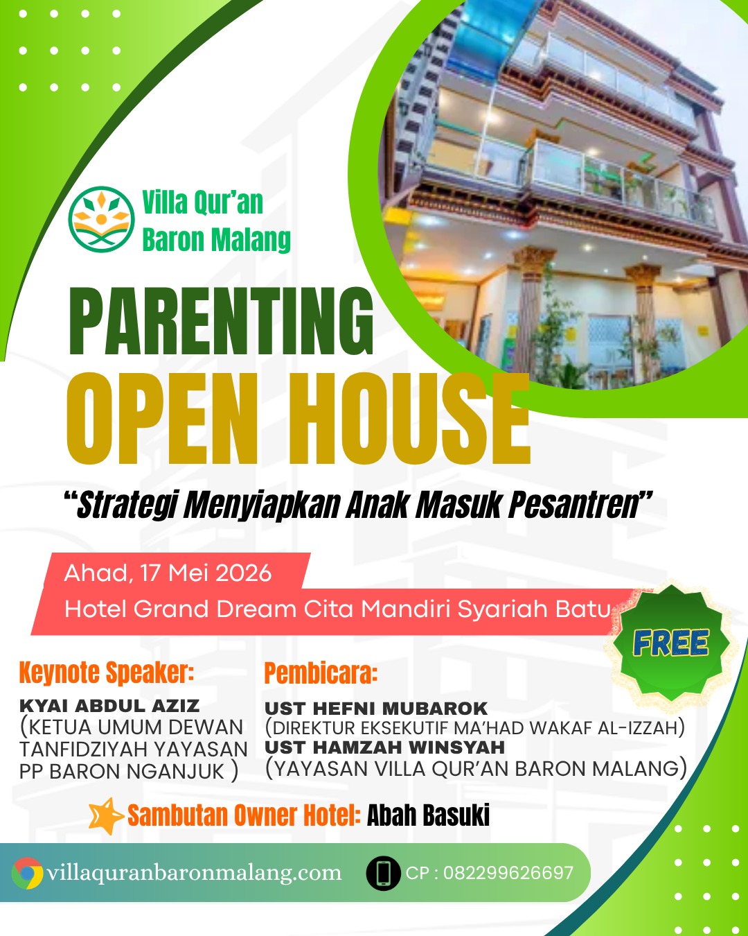 OPEN HOUSE VILLA QURAN 